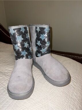 UGG Boots with Denim Star Sequin